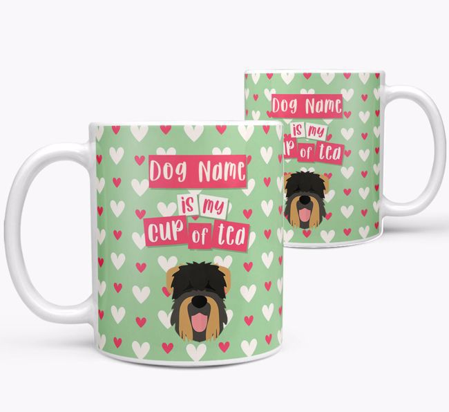 Personalised {breedFullName} '{dogsName} is my Cup of Tea' Mug